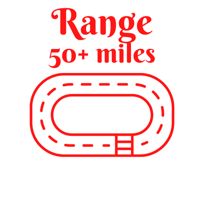 Range: 50+ miles - Horizon Micromobility