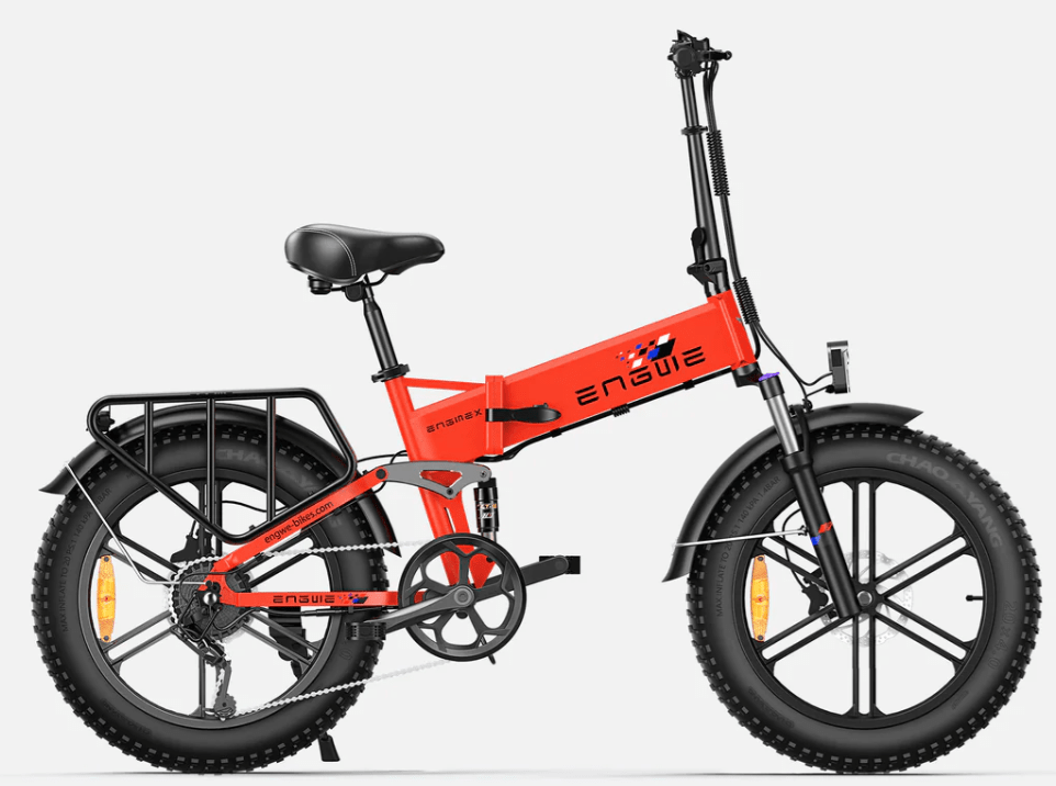 モペットENGWE Engine X ENGWE ENGINE X 120KM Dual Suspension Foldable Fat Ebike – ENGWE