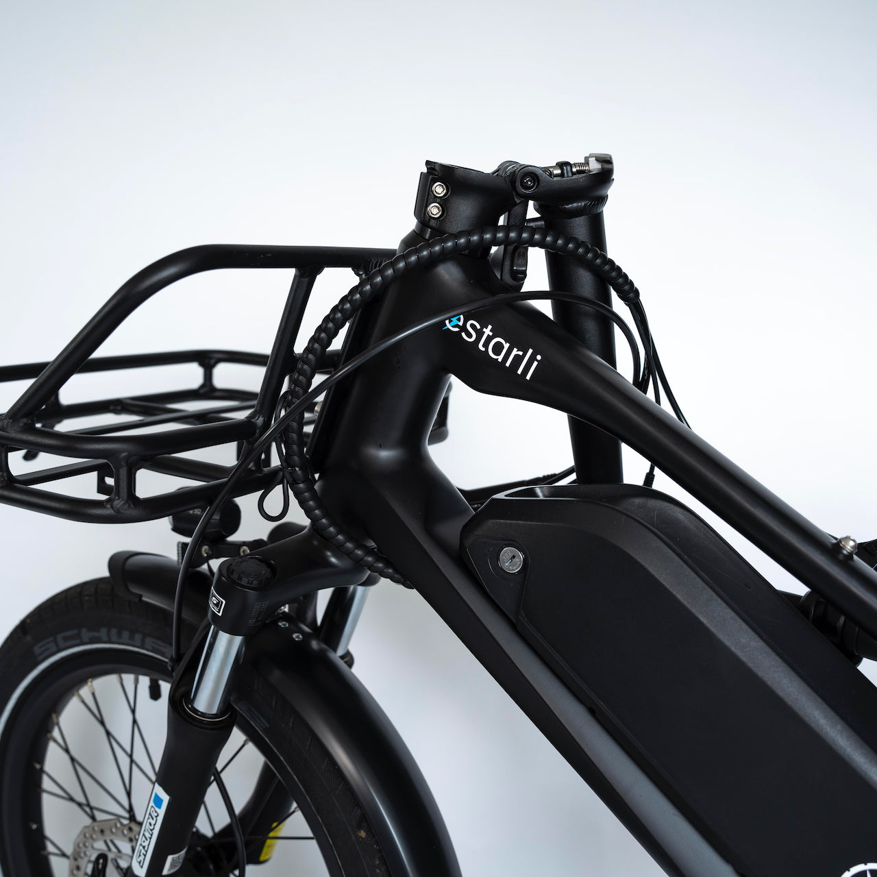 Estarli e-cargo electric bike folding handle bars