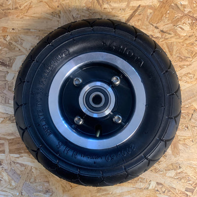 200x50 8" pneumatic electric scooter tyre & wheel