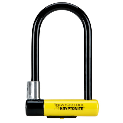 Kryptonite New York Standard U-Lock with Flexframe bracket Sold Secure Gold