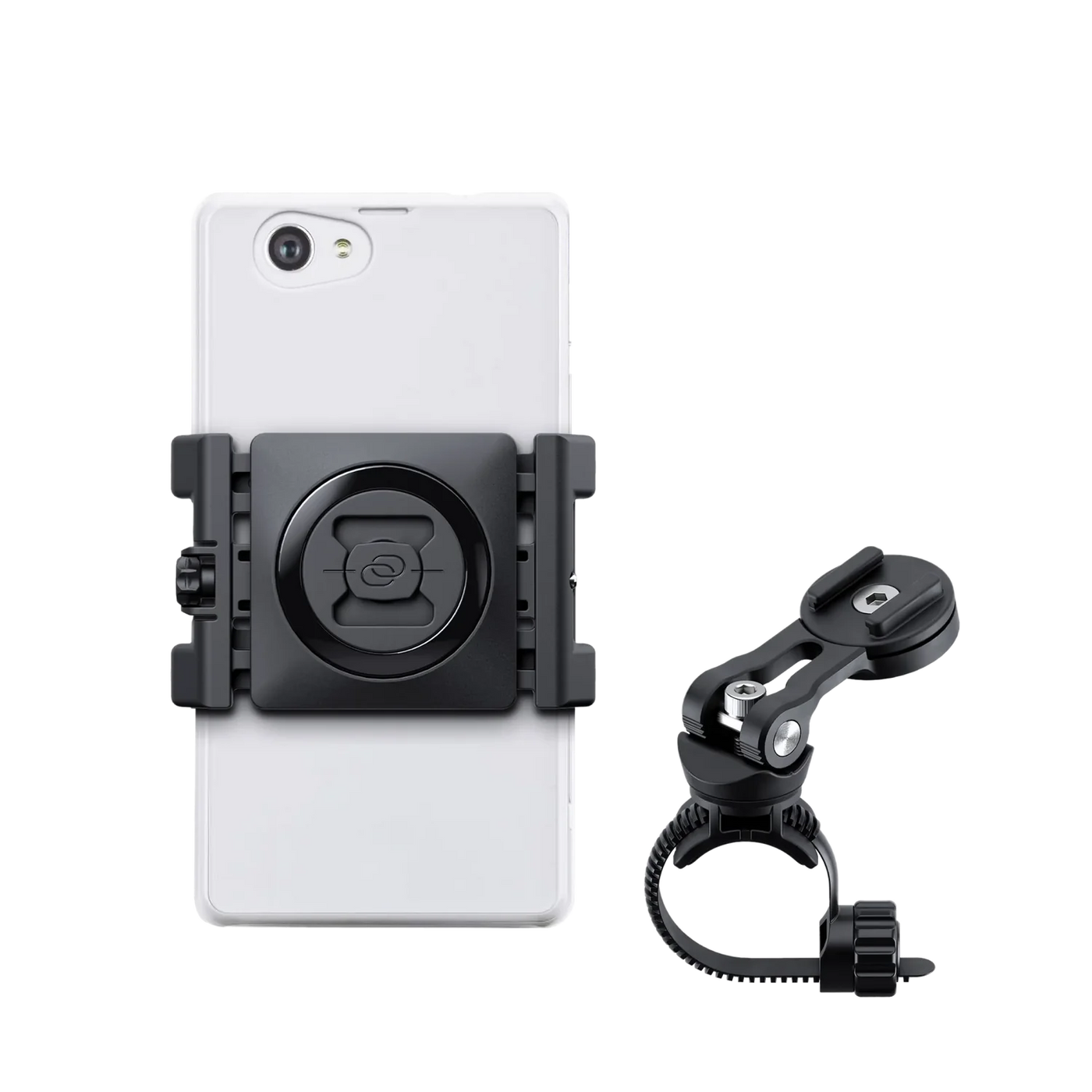 SP Connect phone mount and clamp bundle