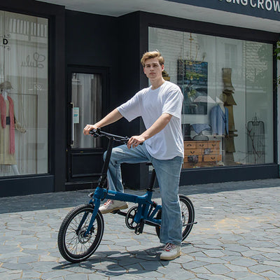 Tezeus Swift foldable carbon e-bike