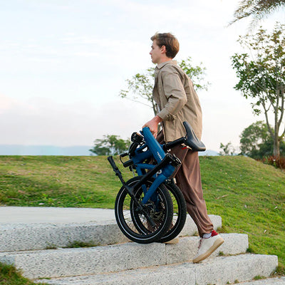 Tezeus Swift foldable carbon e-bike