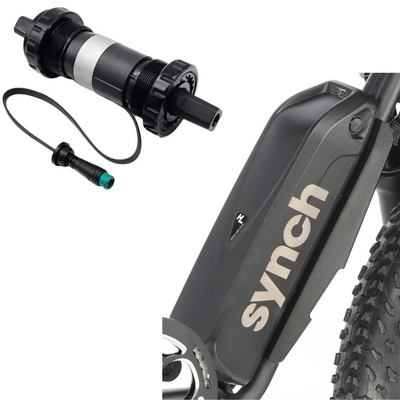Synch e-bike sensor and battery upgrade