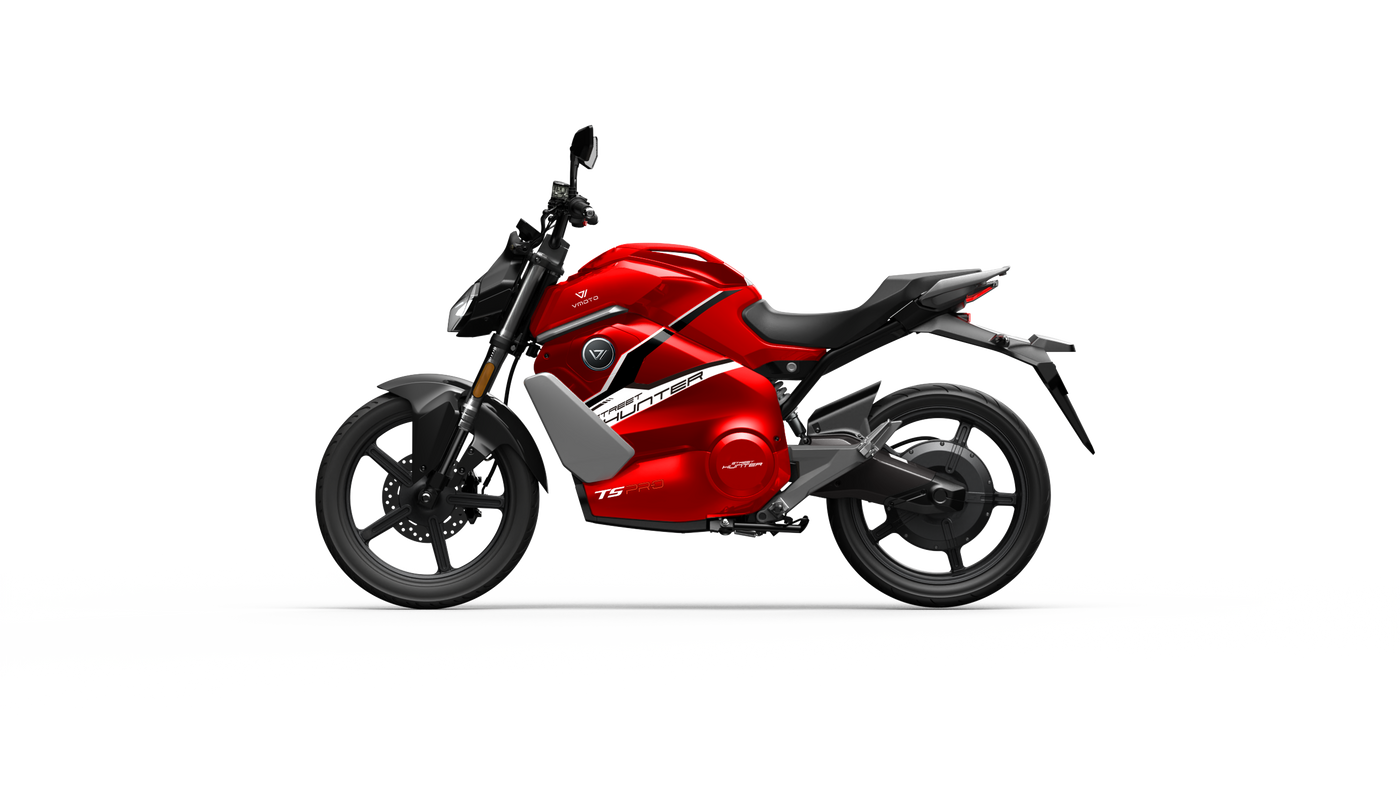 VMOTO TS Pro Street Hunter electric motorbike