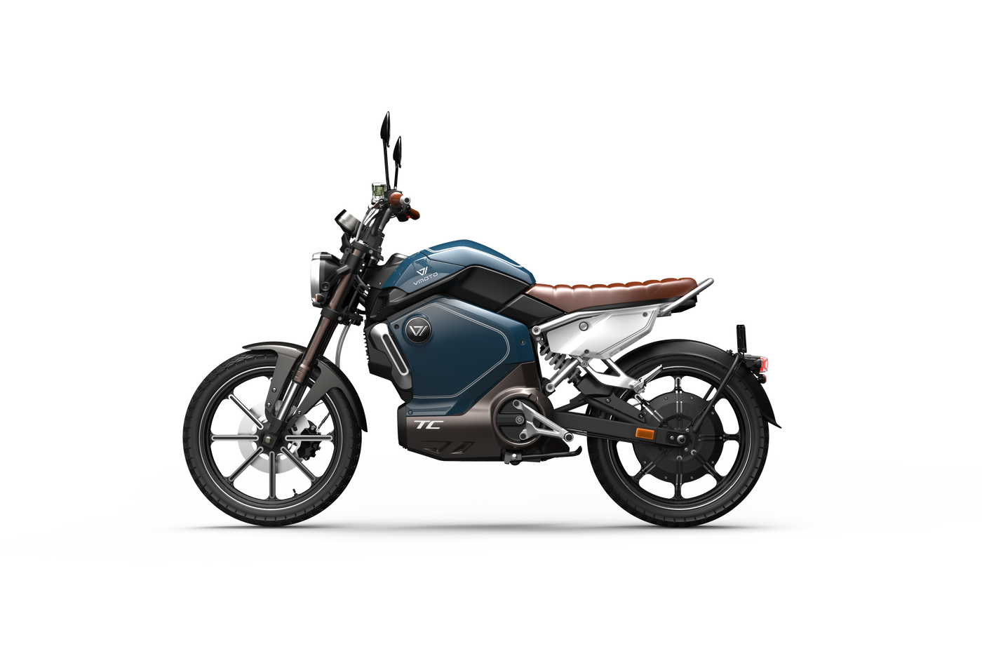 Vmoto TC electric motorbike blue