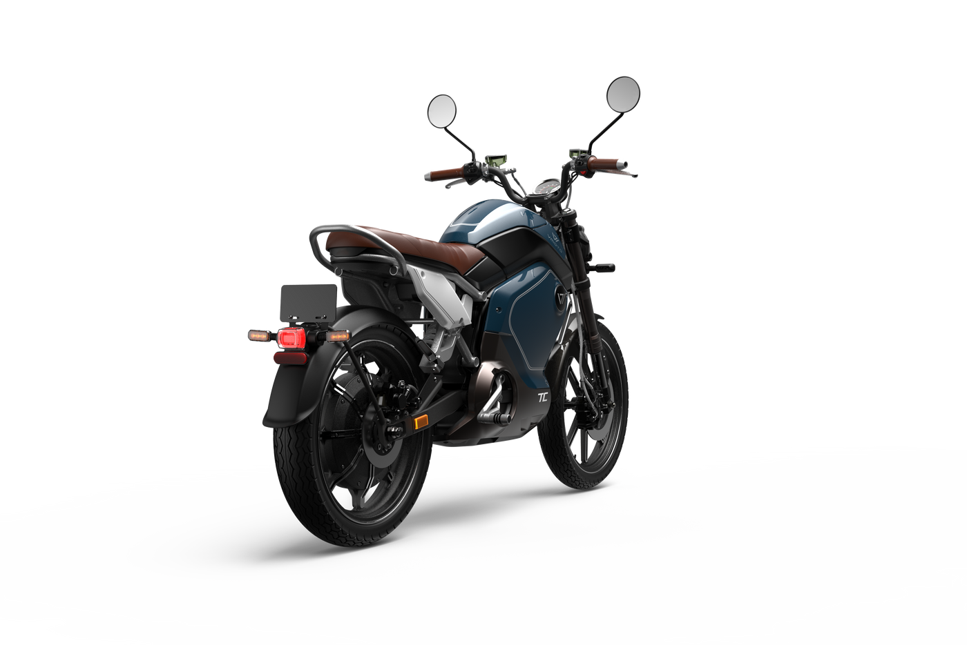 Vmoto TC electric motorbike blue