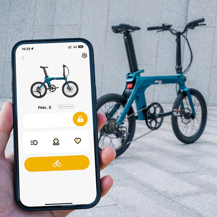 Fiido X folding e-bike