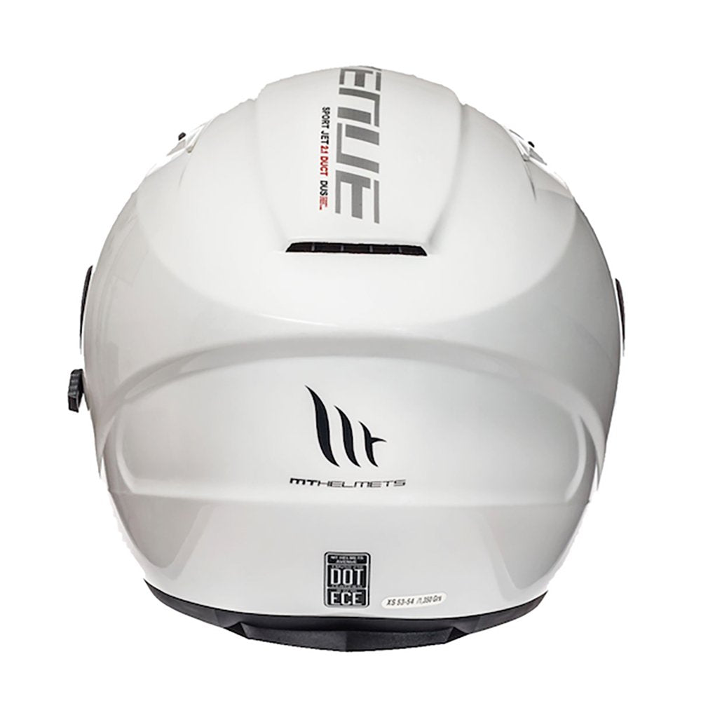 mt avenue motorcycle helmet white