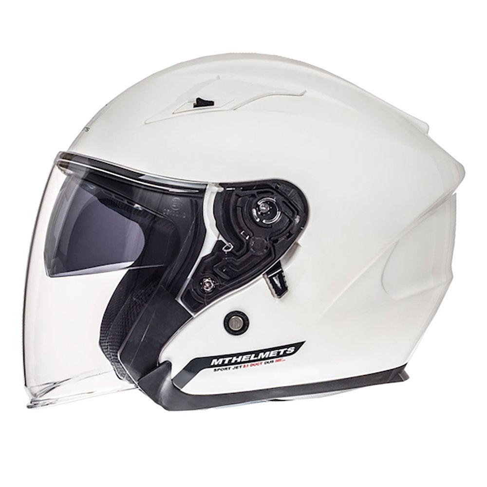 mt avenue motorcycle helmet white