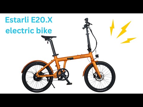 Estarli E20.X belt drive folding eBike | 2025 edition