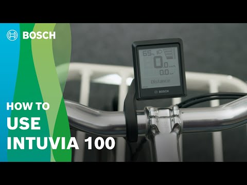 bosch e-bike display intuvia 100 smart system Upgrade with Bosch Intuvia 100 Retrofit Kit