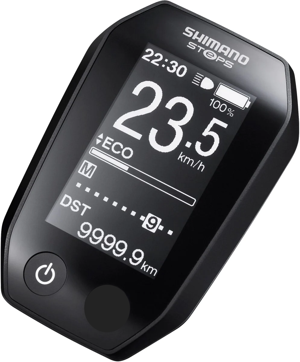 Shimano Steps e-bike cycle computer display SC-E6010 - without right light button