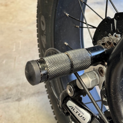 Synch e-bike foot rests