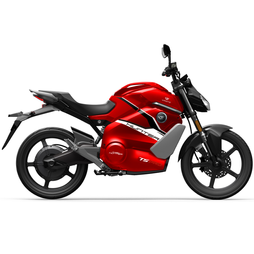 VMOTO TS Pro Street Hunter electric motorbike