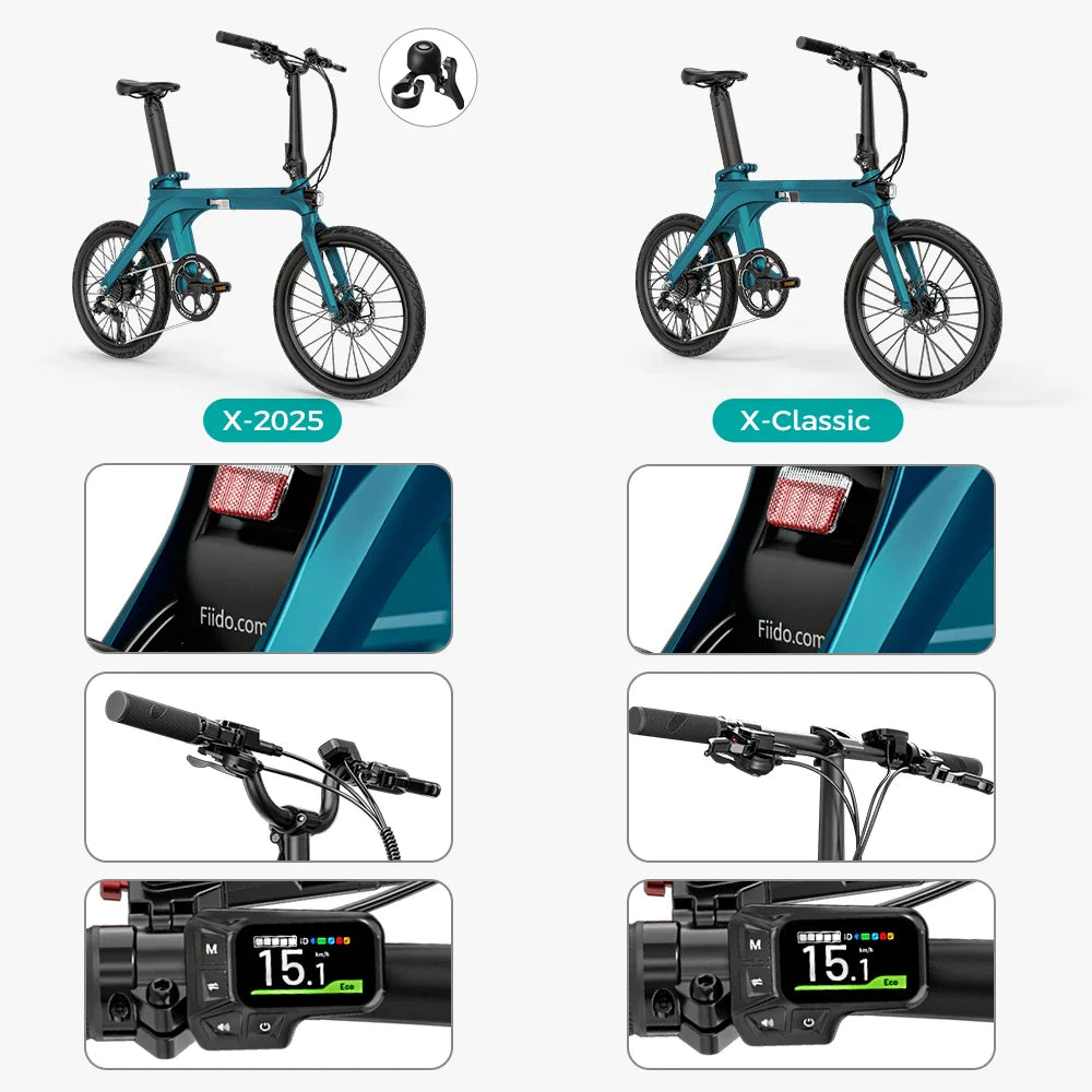 Fiido X folding e-bike 2025 Edition