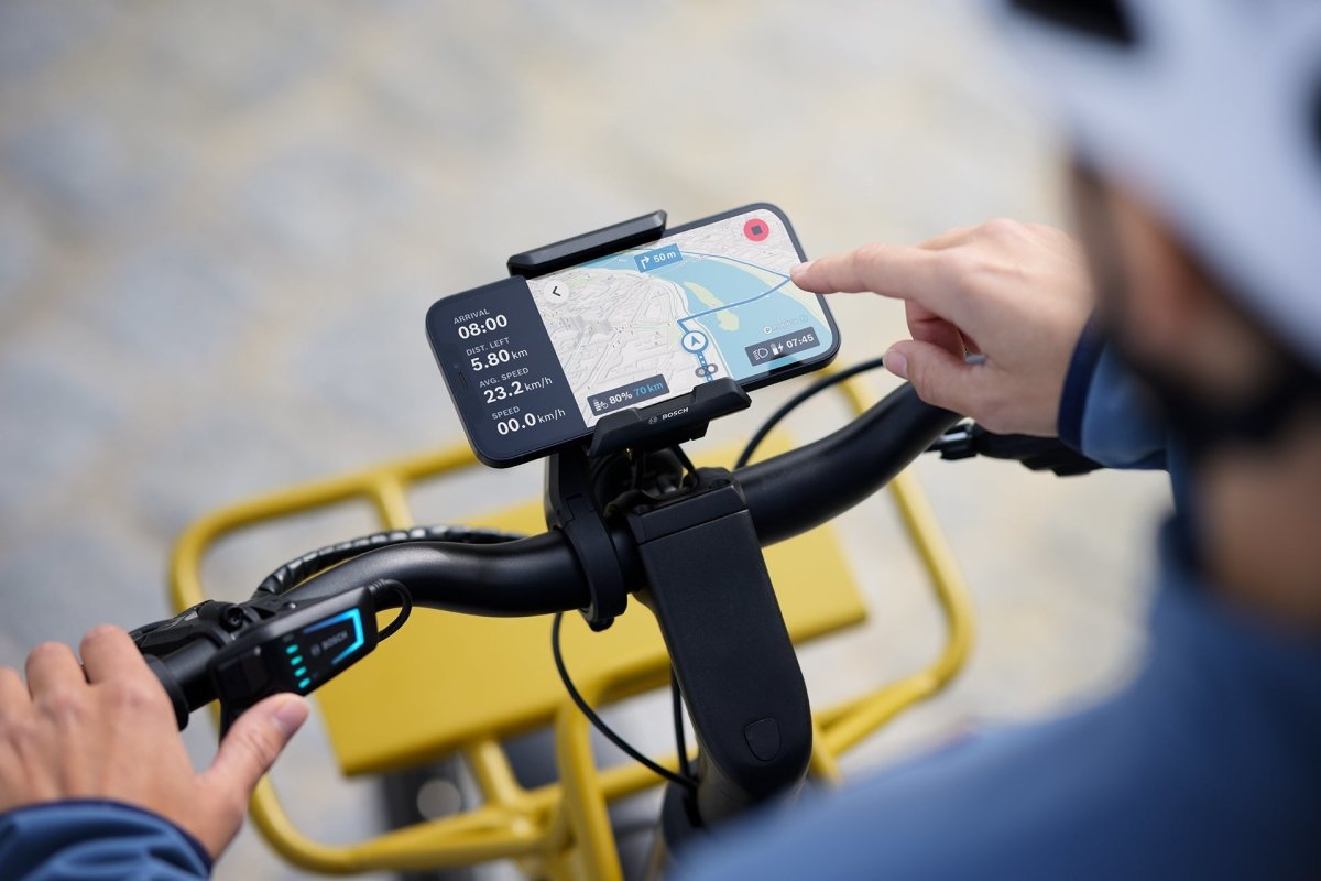 Support smartphone connecté Bosch SmartphoneGrip - Cyclable