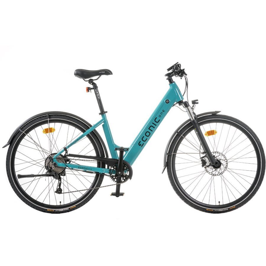 Dutch style electric bike | Econic One Comfort in blue | Horizon Micromobility