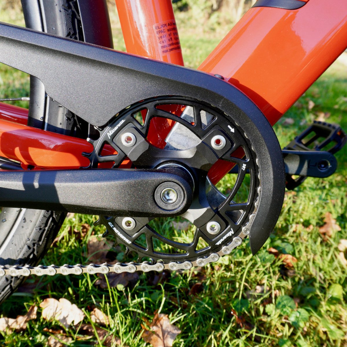 Electric bike chainring | Econic One Urban red | Horizon Micromobility
