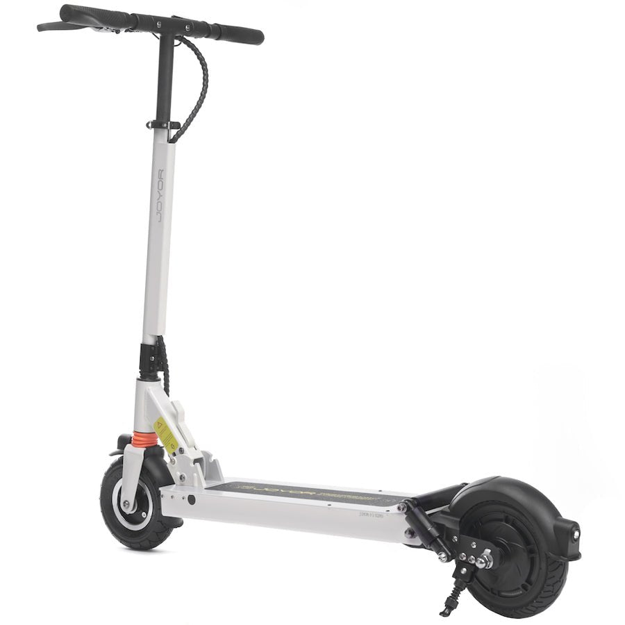 joyor f5+ electric scooter white | horizon micromobility