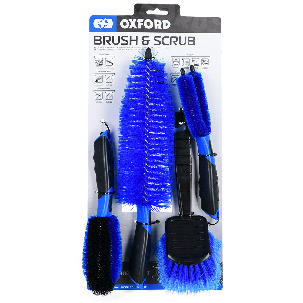 Oxford Brush & Scrub set 4 brush set