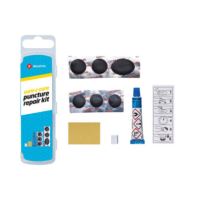 puncture repair kit in storage box